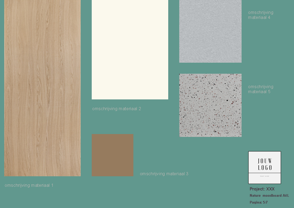 Nature Moodboard Layout